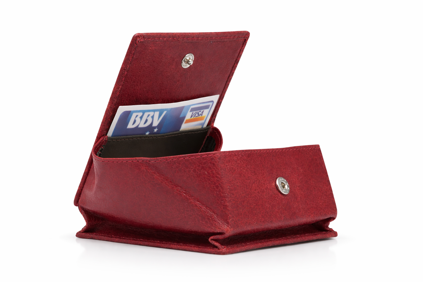 Monedero de piel Bomper