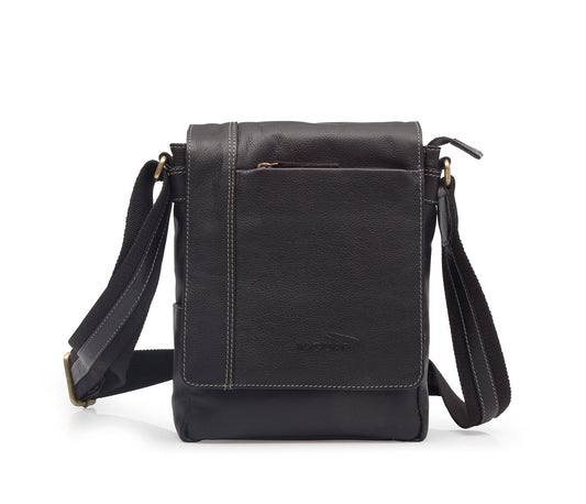 Bandolera de piel Diamon Black